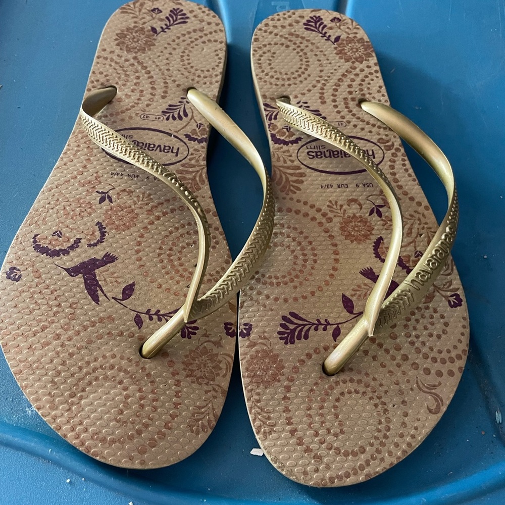 Havaianas Slim sandals. Women’s size 10